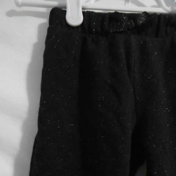 CHILDREN'S PLACE | 2T | Black Sweatpants With Shiny Fibers and Bow | NWOT - Picture 3 of 16